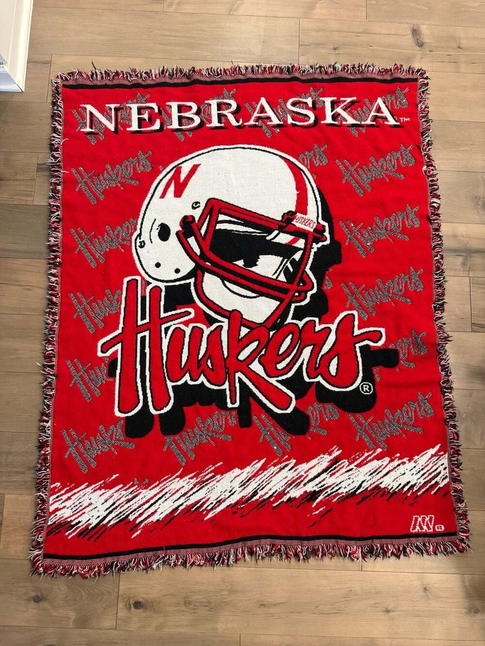 The Northwest Company Nebraska Cornhuskers Tapestry Throw